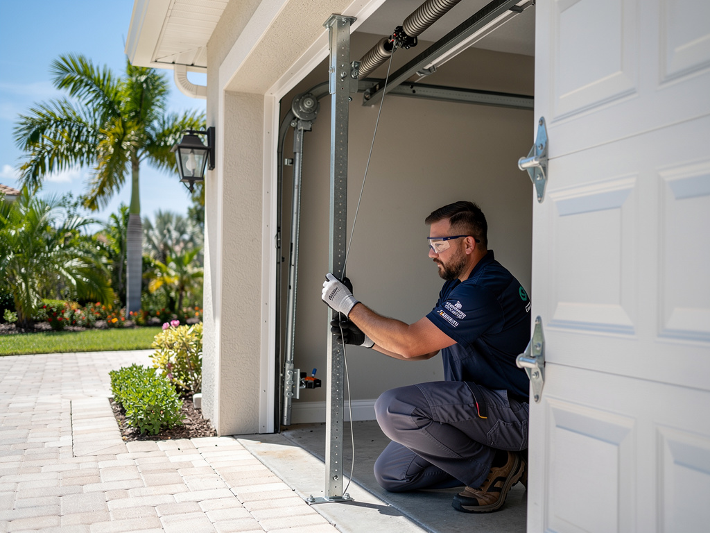Garage Door Cable Repair in Weston, FL