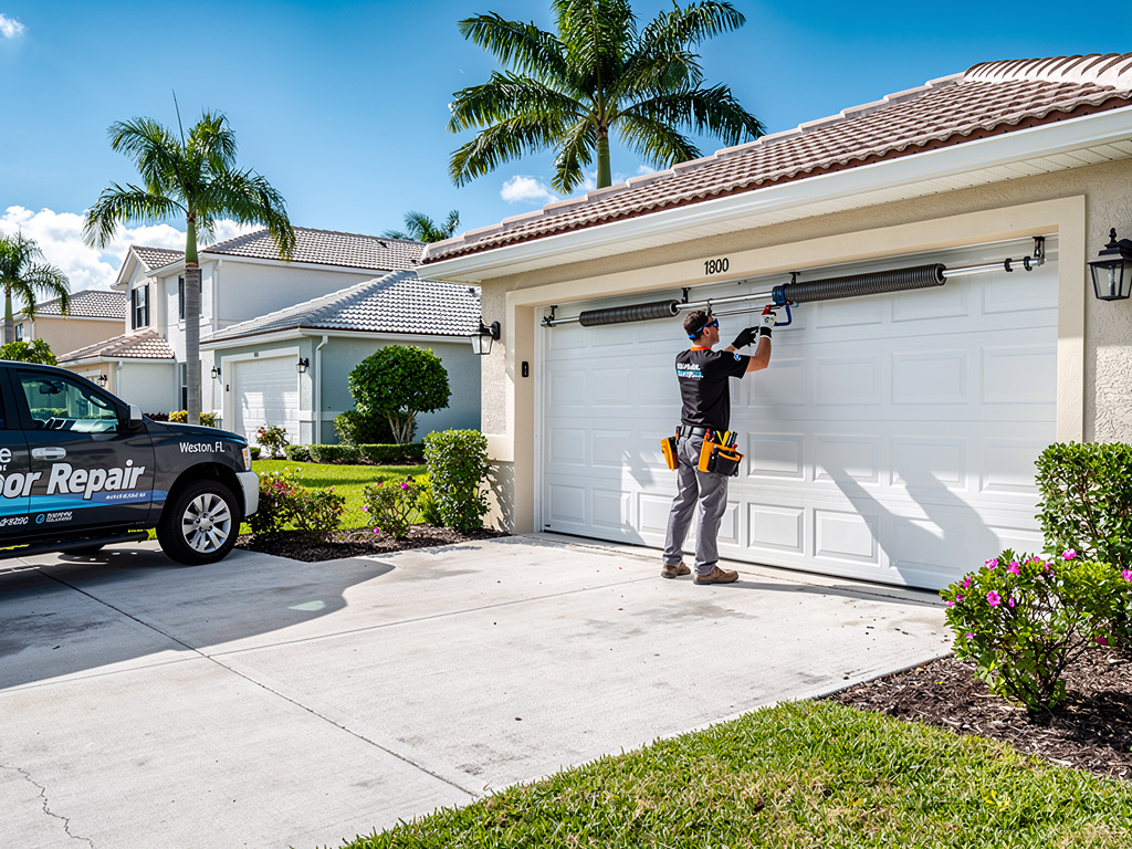 DIY Garage Door Spring Repair Danger in Weston, FL: Is It Safe to Replace Garage Door Spring Yourself?