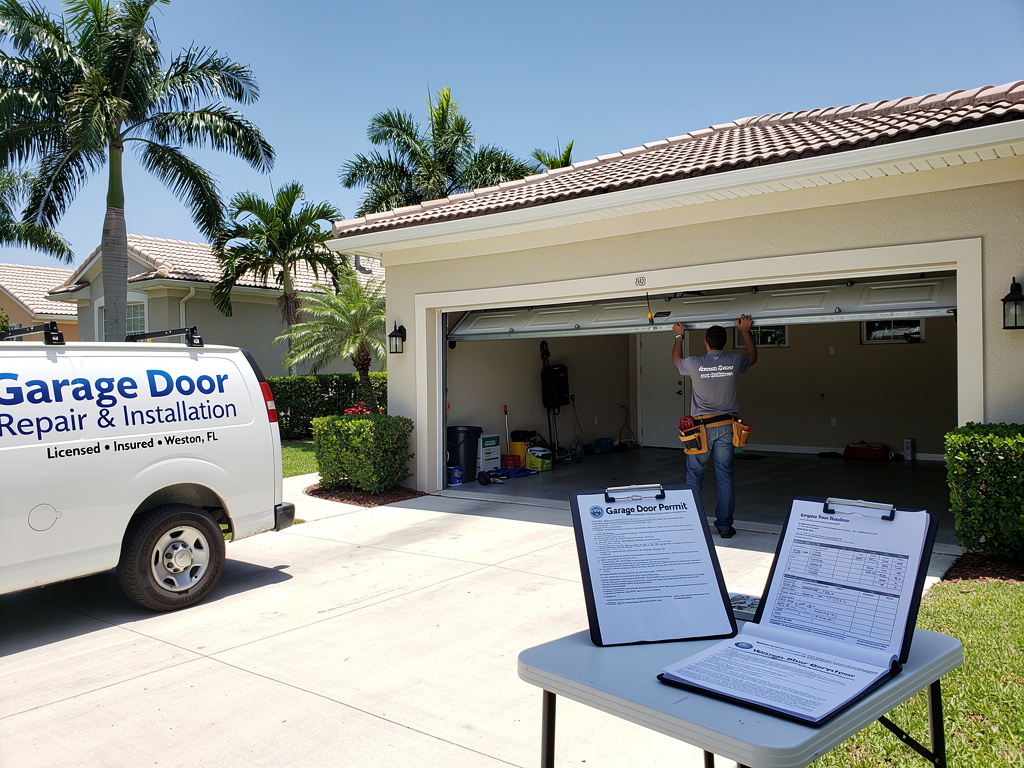 Guide To Garage Door Installation Permits And Regulations In Weston