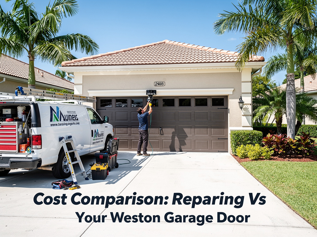 Cost Comparison: Repairing Vs Replacing Your Weston Garage Door