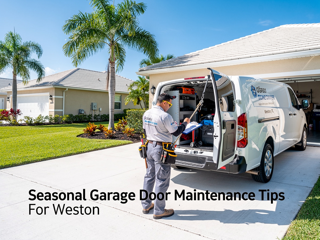 Seasonal Garage Door Maintenance Tips For Weston Homeowners