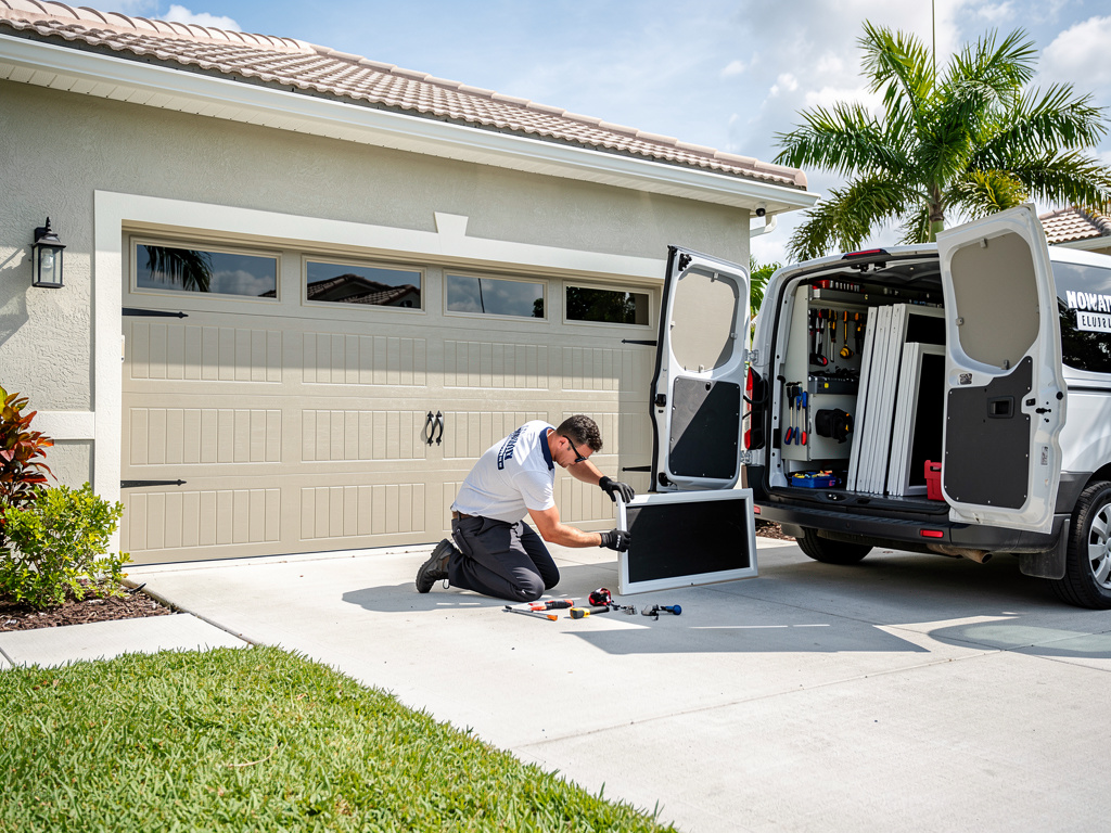 How To Safely Replace Garage Door Panels Yourself In Weston