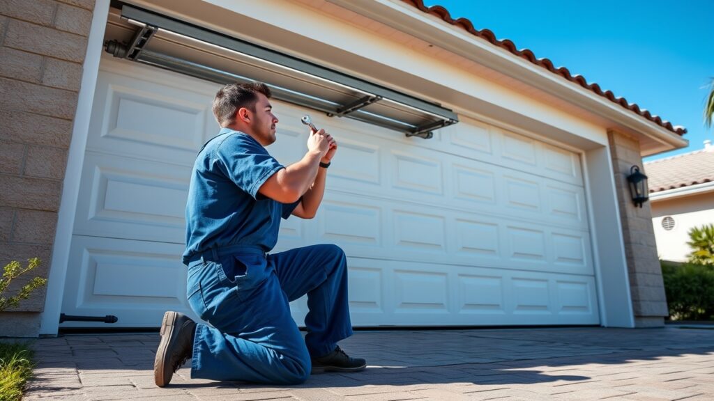 What are the emergency garage door repair options in Weston, FL?