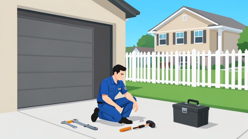 What are the most reliable garage door repair companies in Weston, FL?